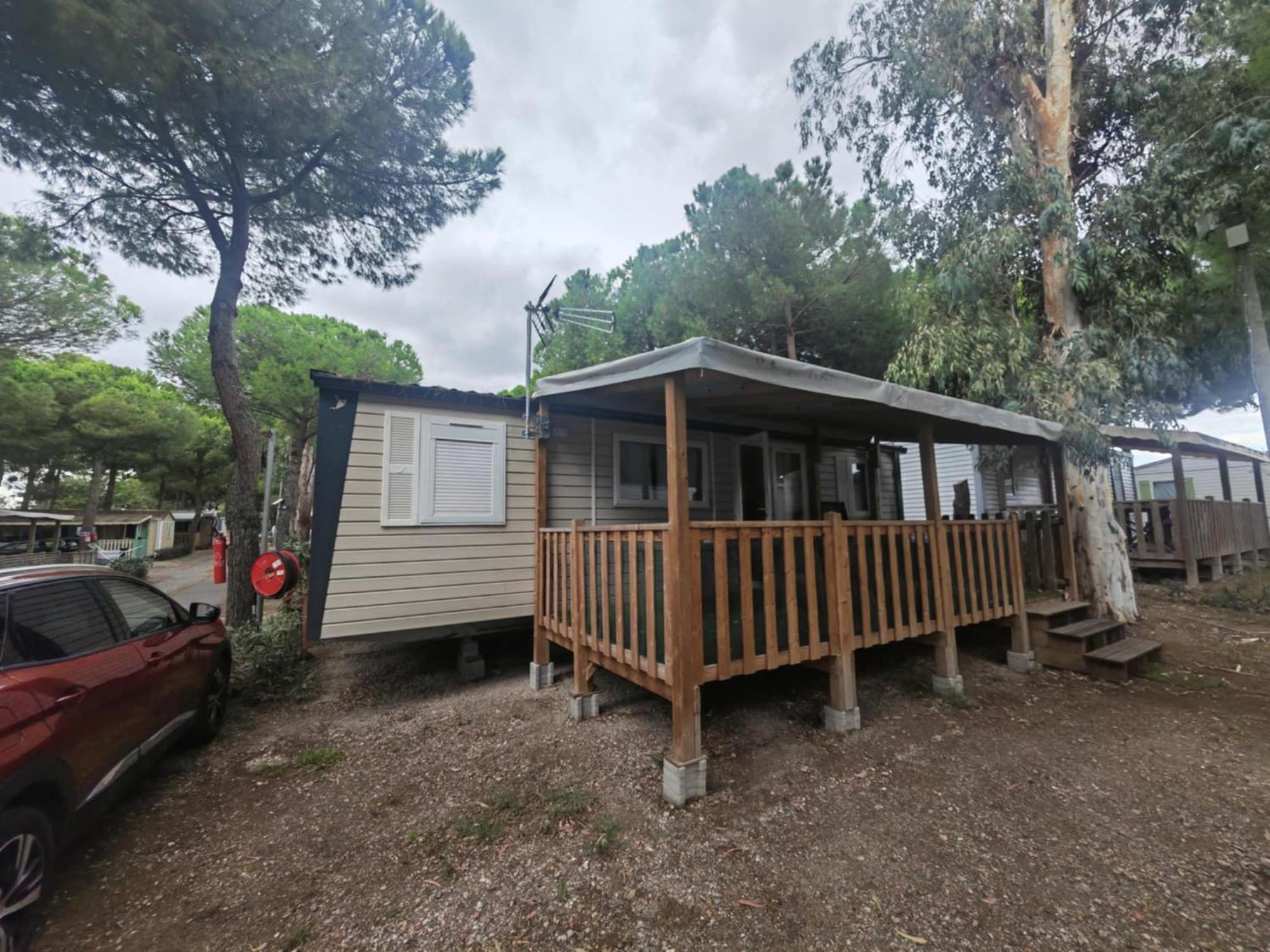 Mobile Home Camping Les Sables D'Or Le Grau-dʼAgde Esterno foto